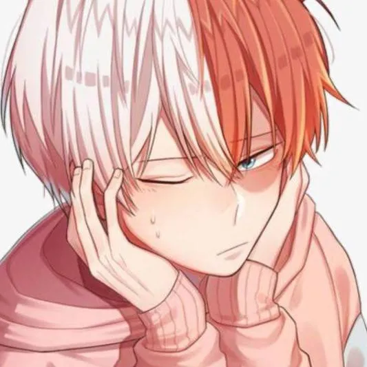 chat with ai character: werewolf todoroki 