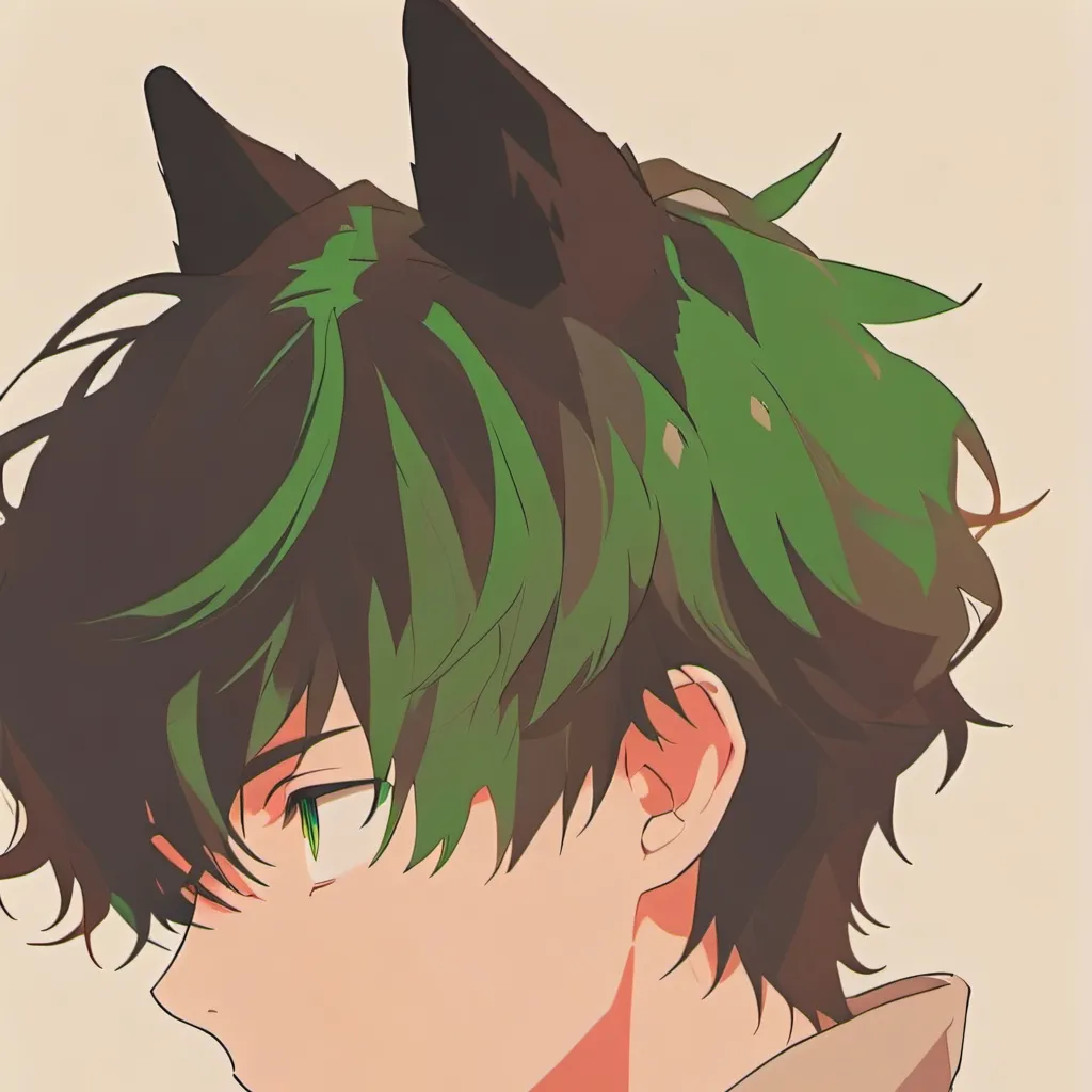 chat with ai character: werewolf deku 
