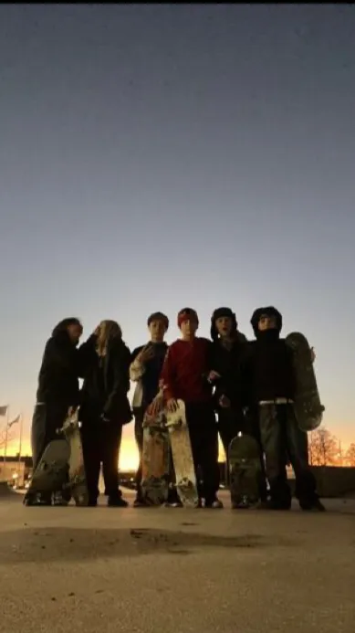 ai character: The scate group background