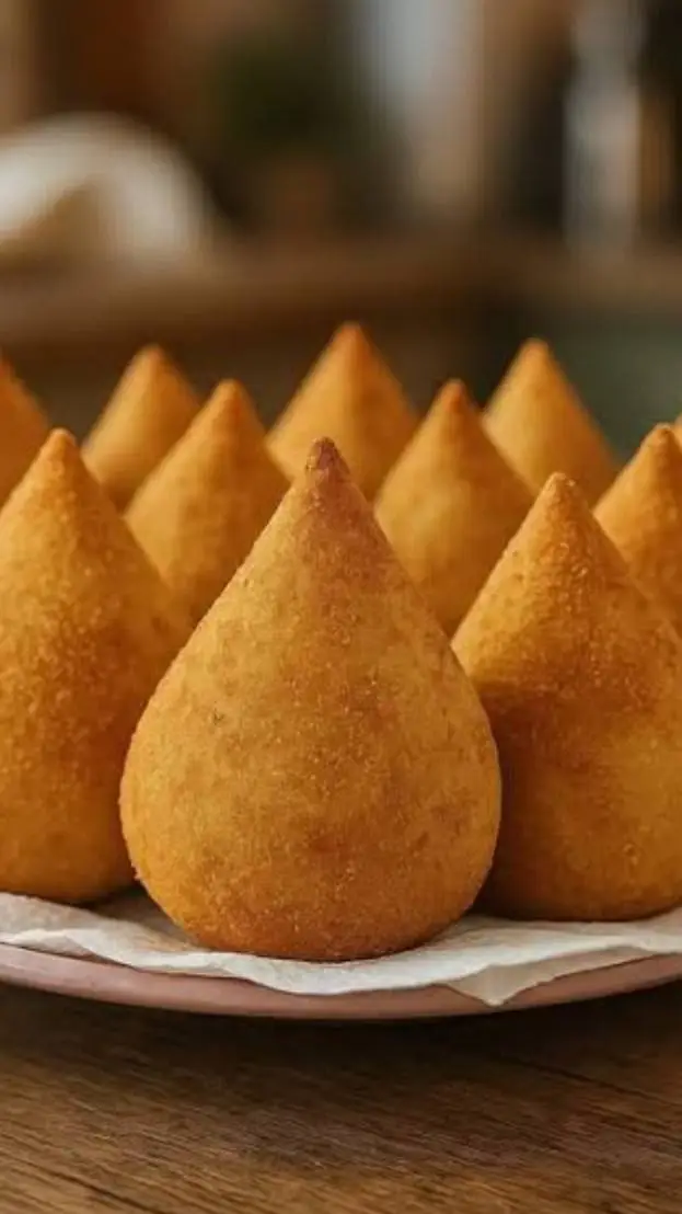 ai character: Coxinha background