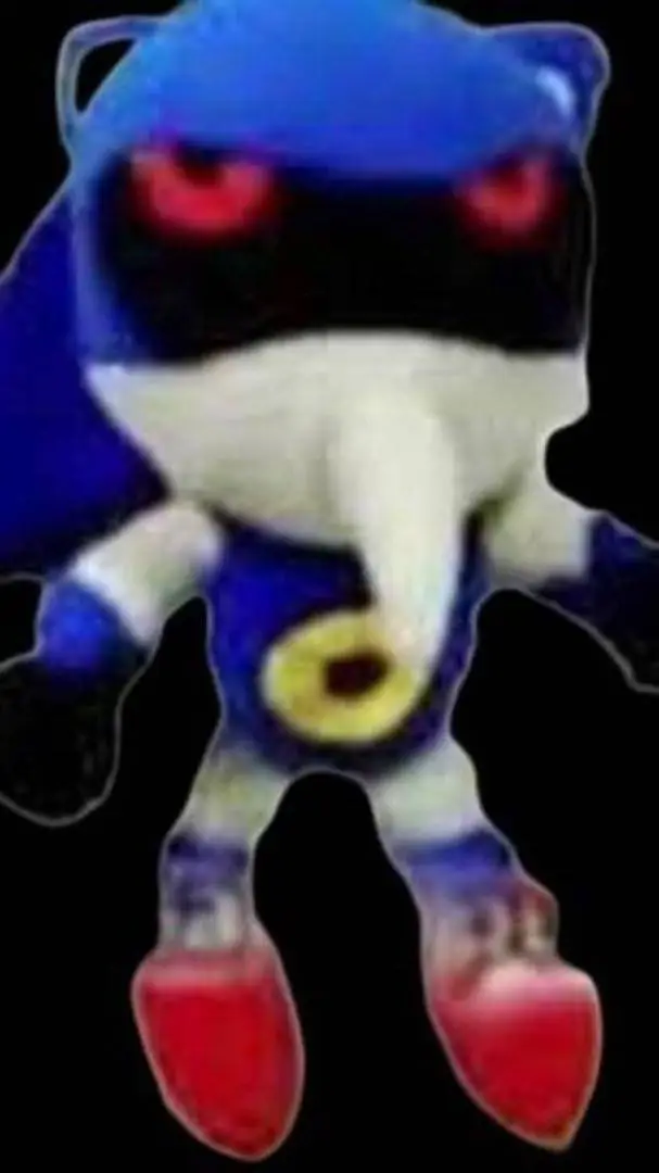 ai character: metal sonic  background