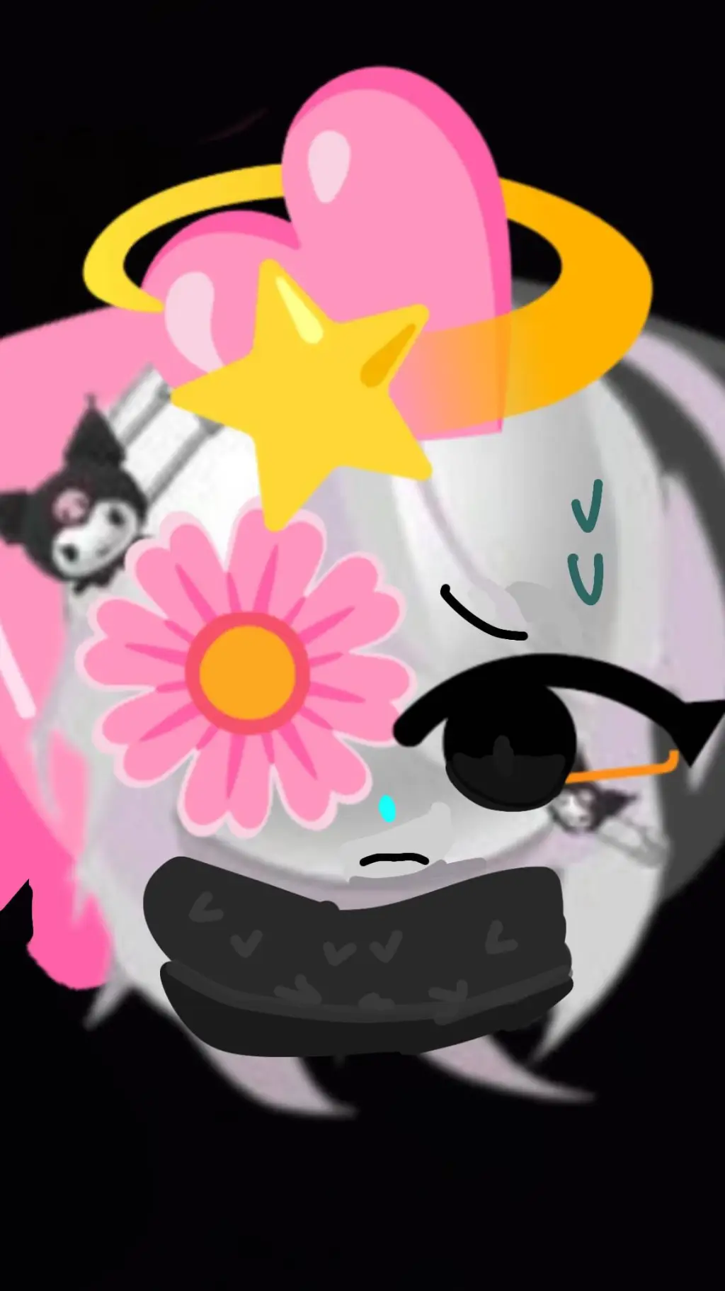 ai character: milki is sick background