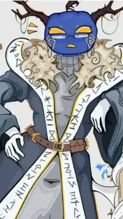 ai character: female dussekar 🔵 background