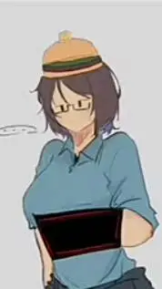 ai character: 🍔007n7-female🍔 background