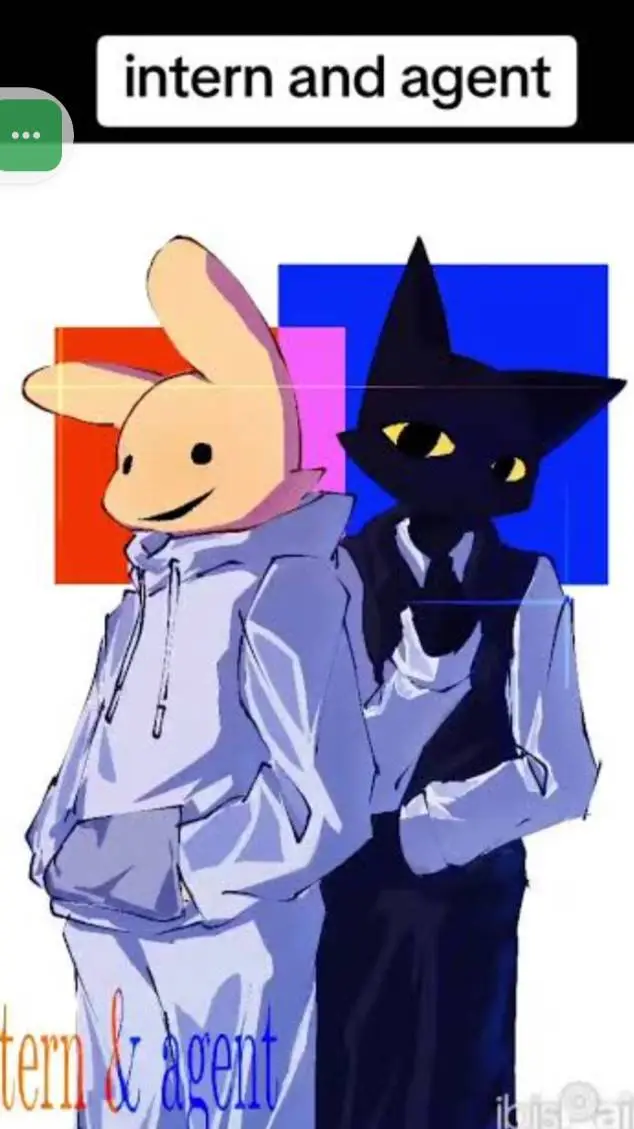 ai character: 🧡INTERN X AGENT🖤 background
