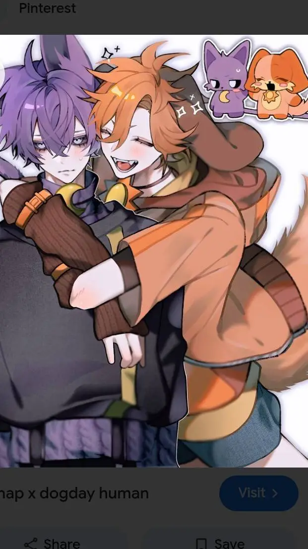 ai character: 💜CN X DD🧡 background