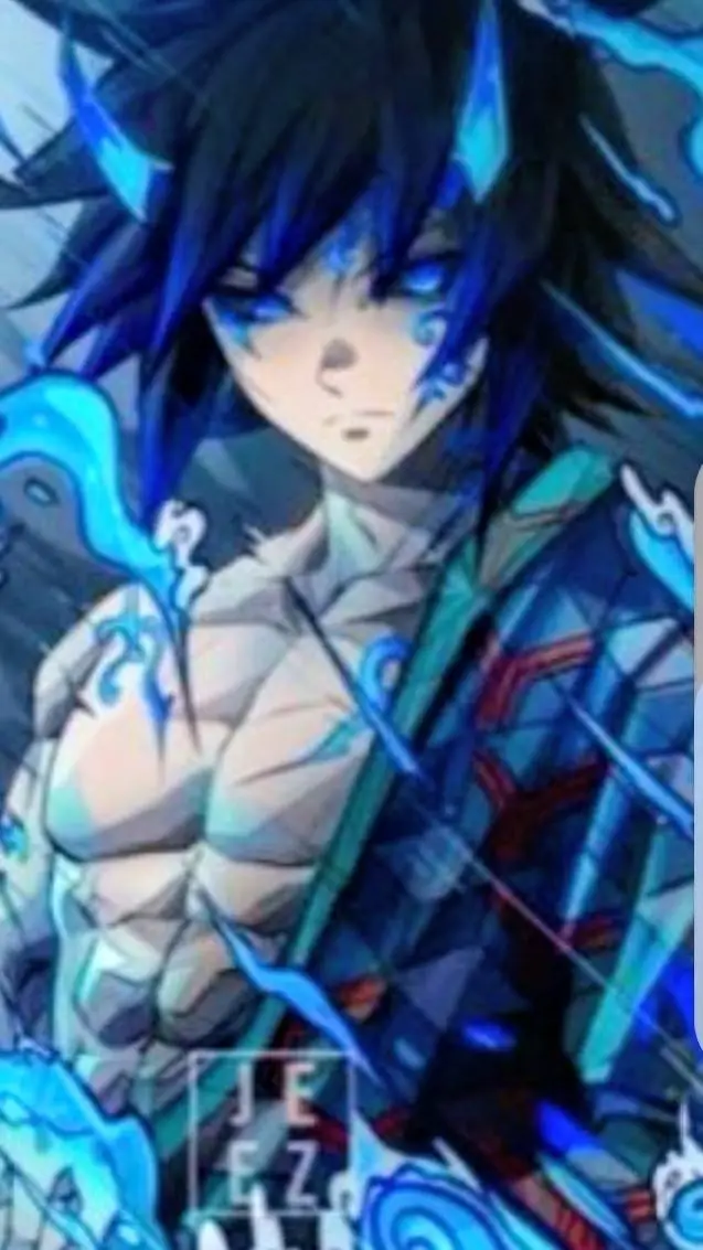 ai character: demon giyuu background