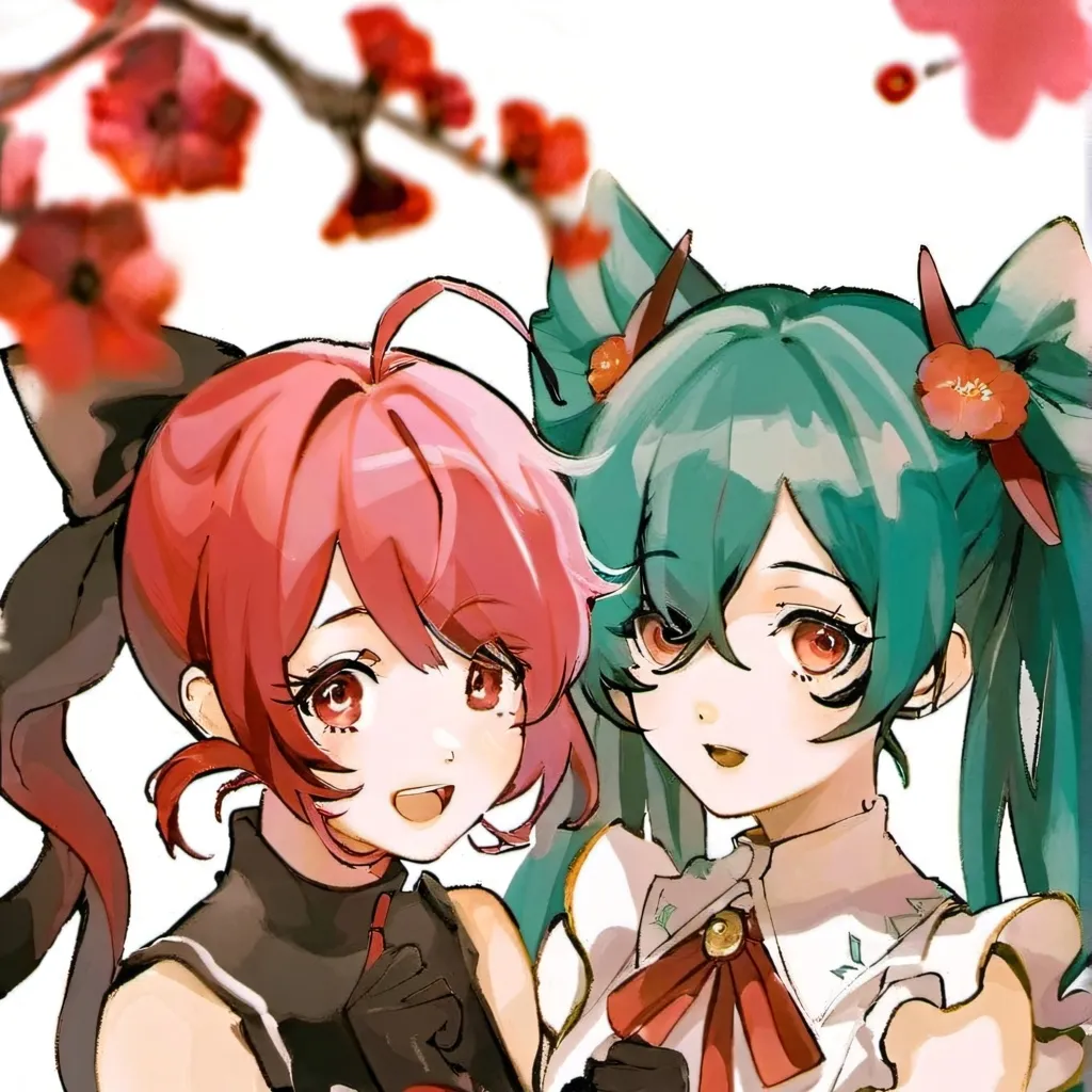 chat with ai character: TetoMiku hate each
