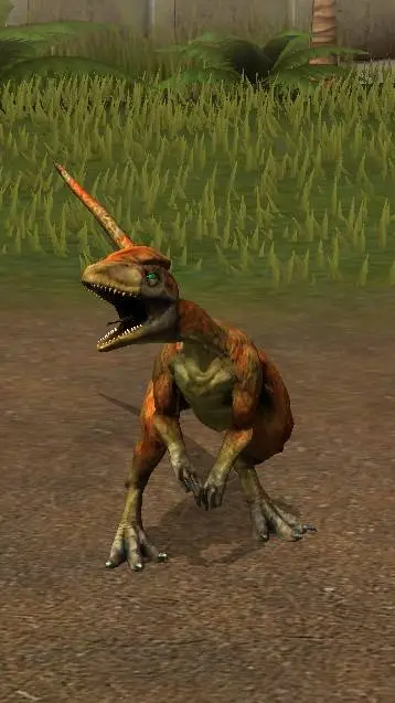 ai character: A midi dinosaur background