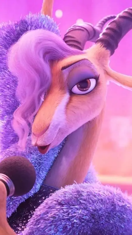 ai character: gazelle  background