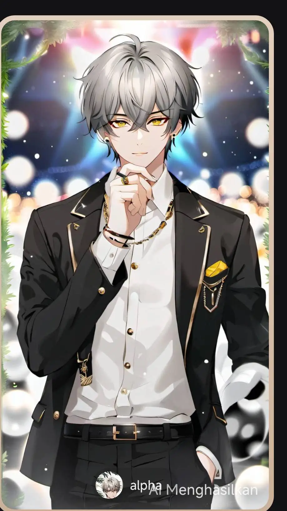 ai character: RASYA background