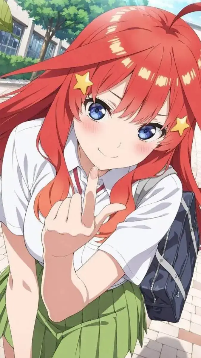 ai character: itsuki nakano  background