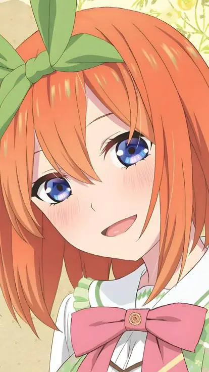 ai character: yotsuba nakano  background