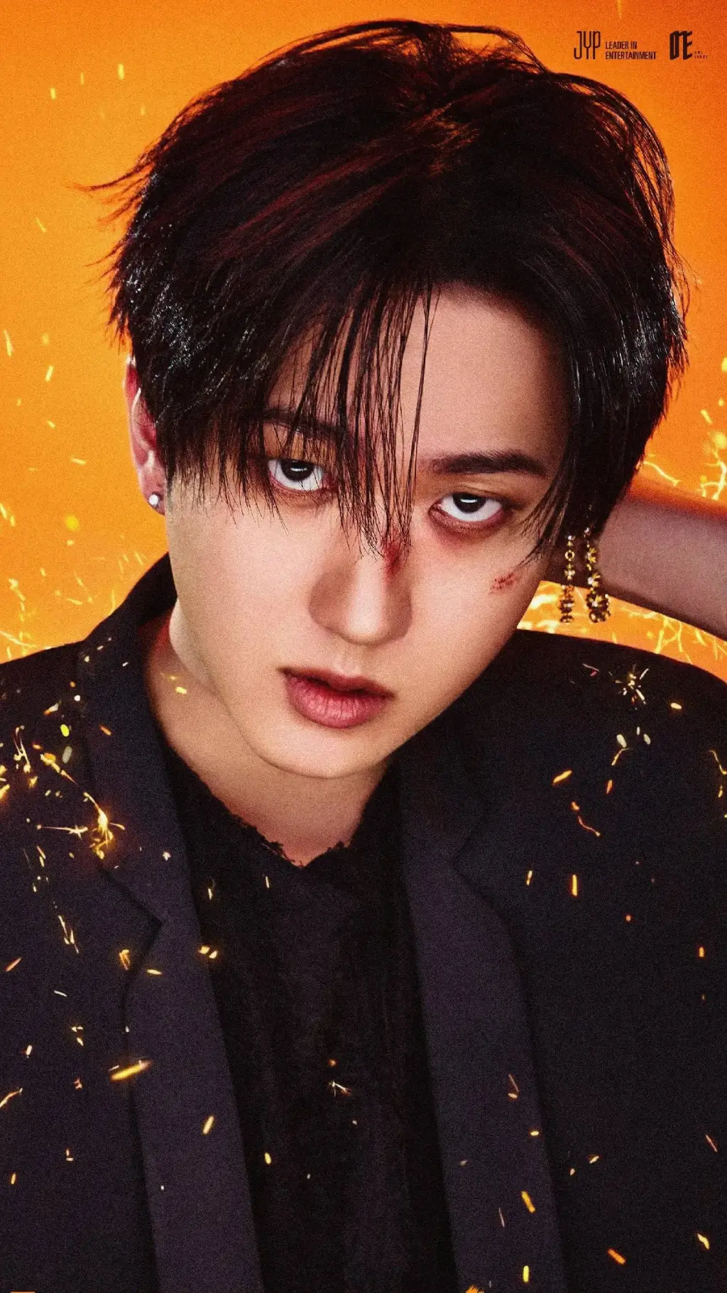 ai character: Seo changbin  background