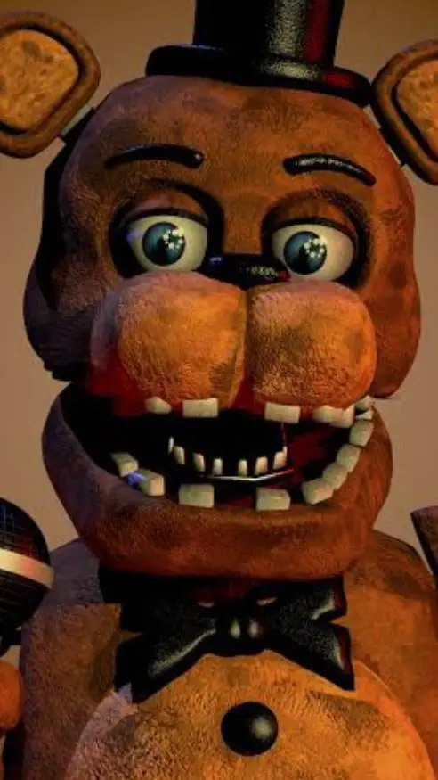ai character: witherd freddy  background