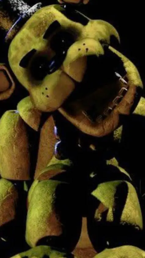 ai character: golden freddy  background