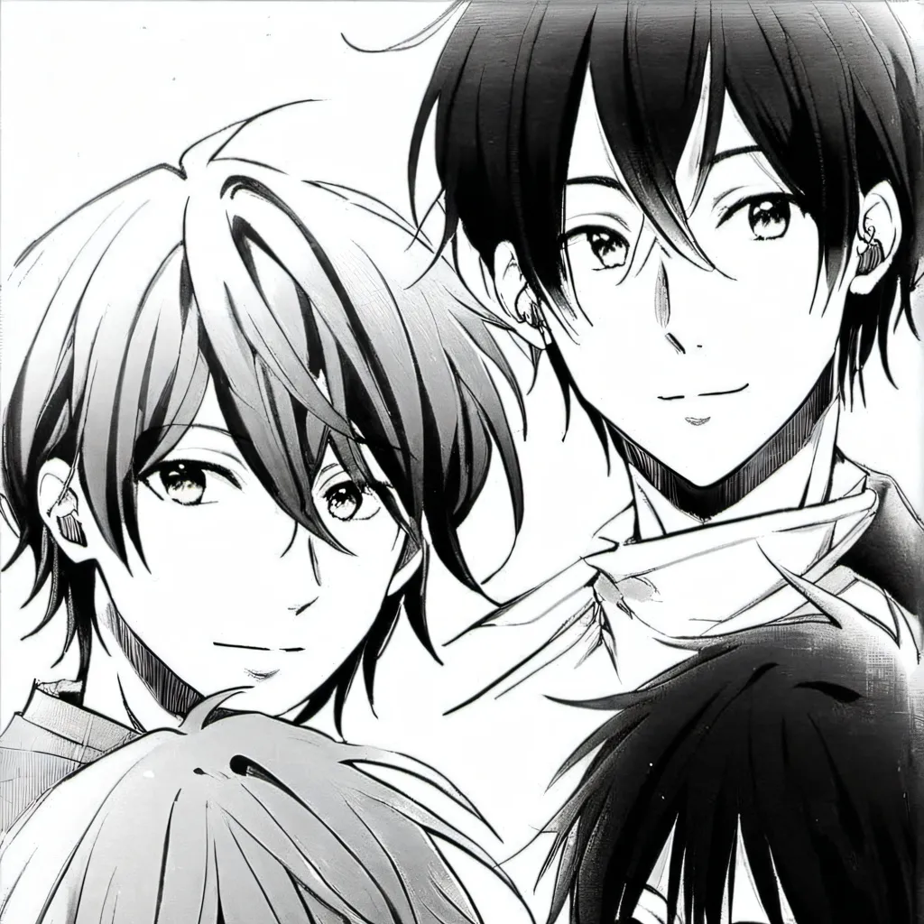 chat with ai character: 4 boy