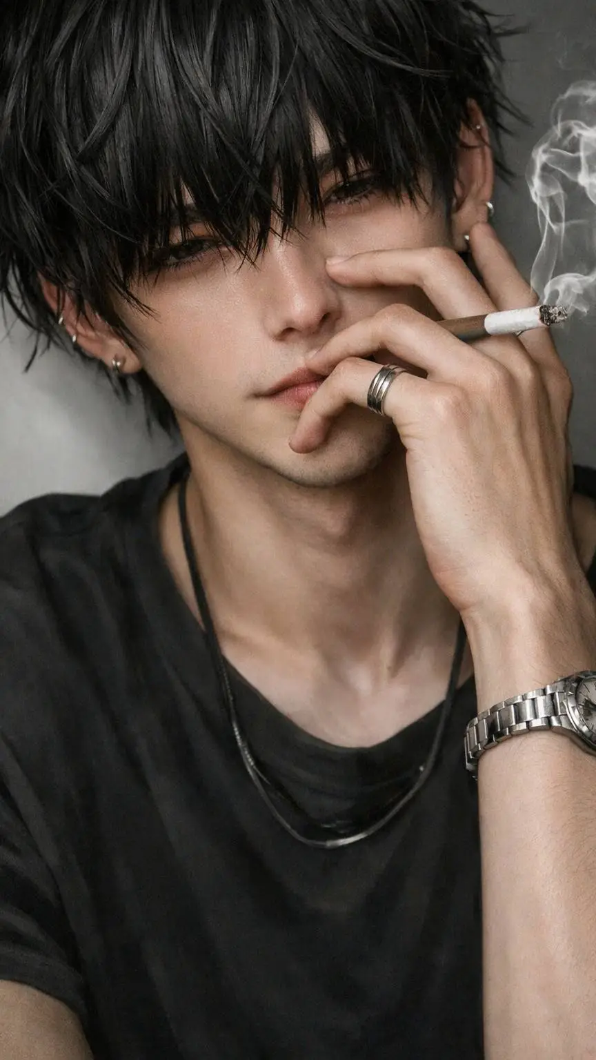 ai character: Thiago🖤  background