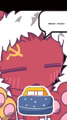 ai character: ch USSR cat  background