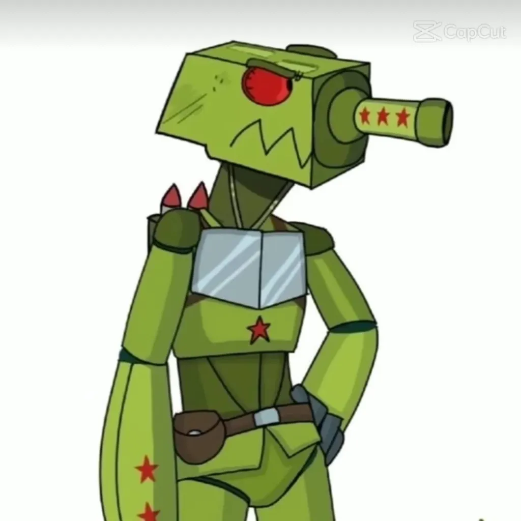 chat with ai character: KV-44 robot