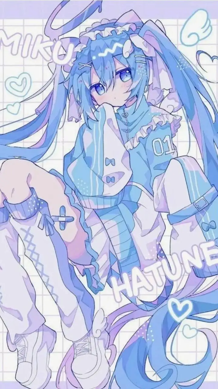 ai character: °Miku Hatsune° background