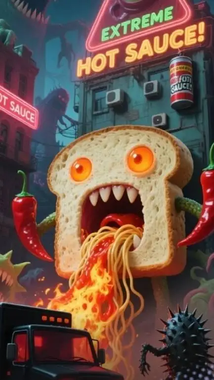 ai character: Monster boss brain background