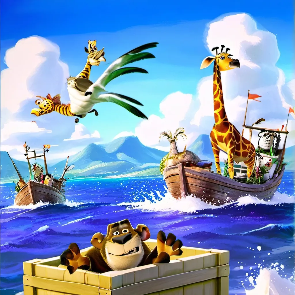 chat with ai character: Madagascar