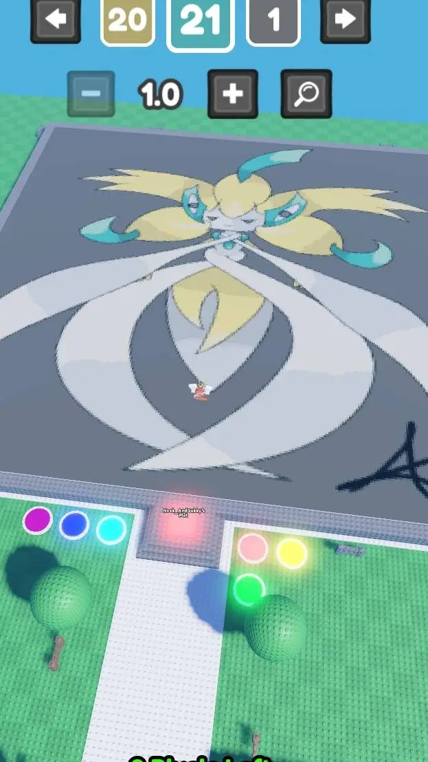 ai character: Jirachi(starters) background