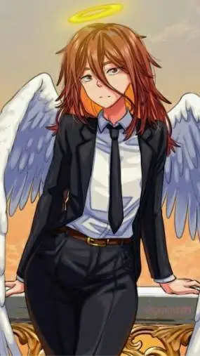 ai character: Angel devil background