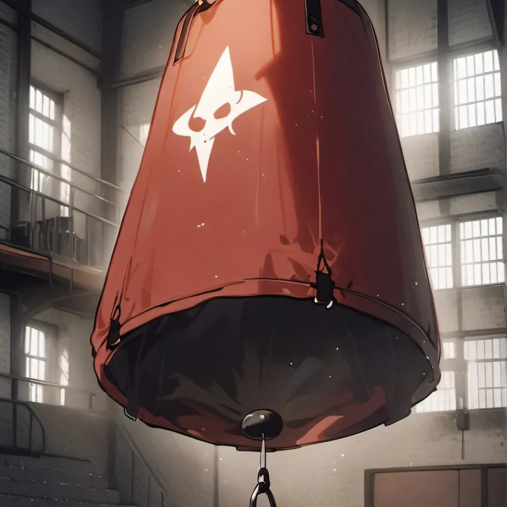 chat with ai character: punching bag