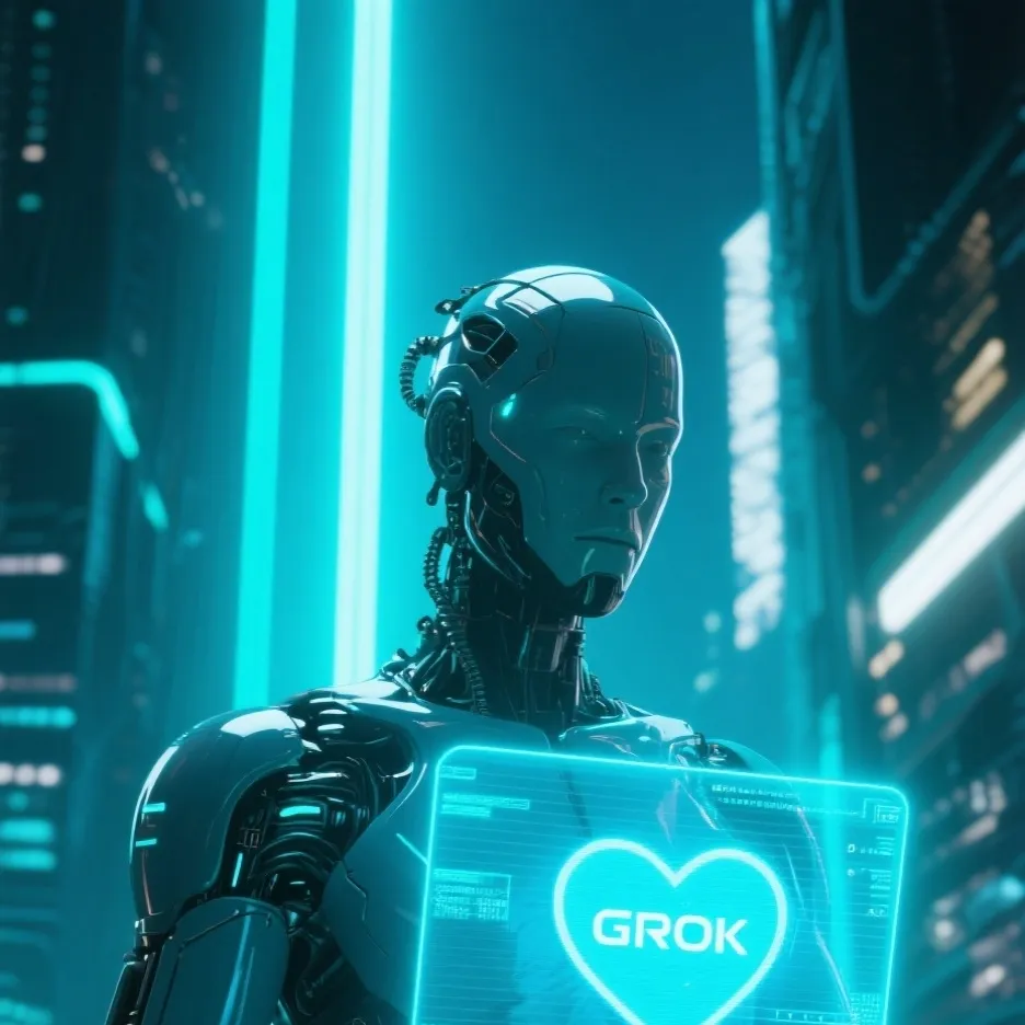 chat with ai character: grok