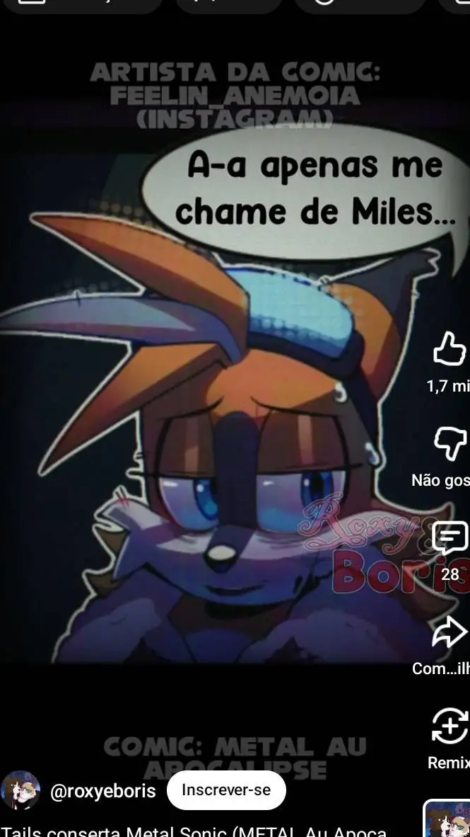 ai character: Tails background