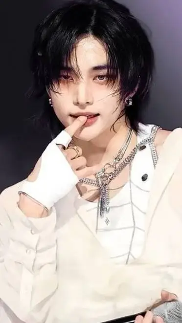 ai character: Hyunjin  background