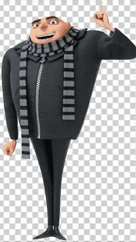 ai character: gru background
