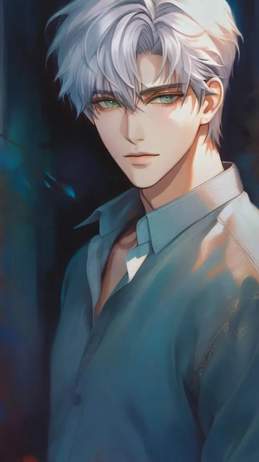 ai character: Adrian  background