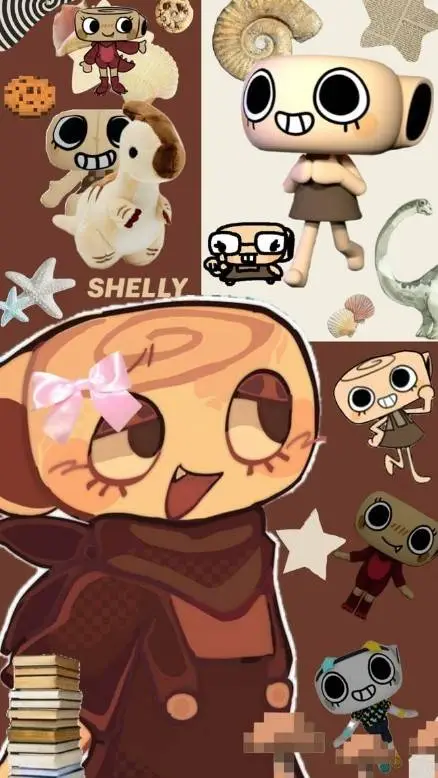 ai character: 🐚Shelly Fosillian🦖 background