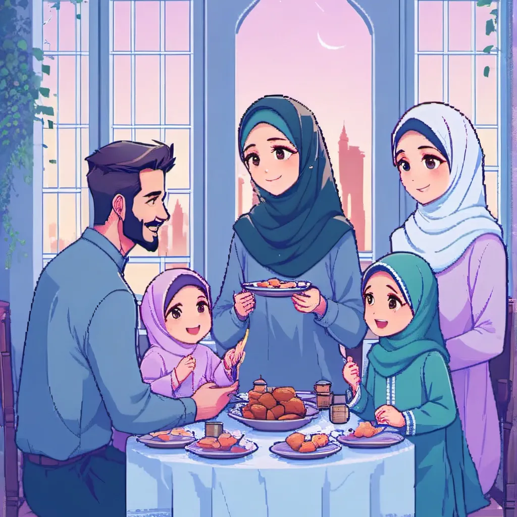 chat with ai character: DW PUASA!!🍚✨