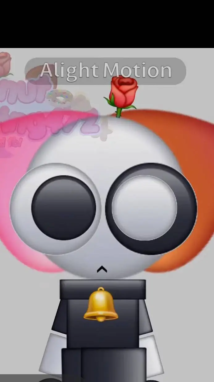 ai character: donut background