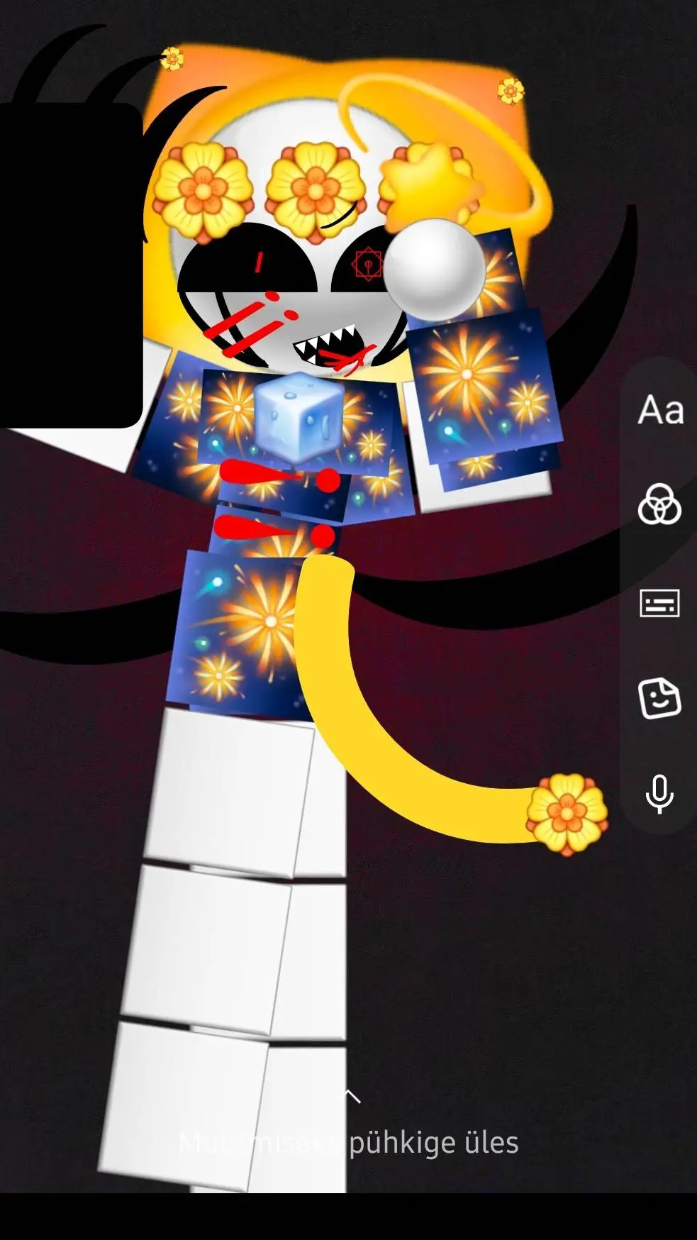 ai character: killer sprunki-big background