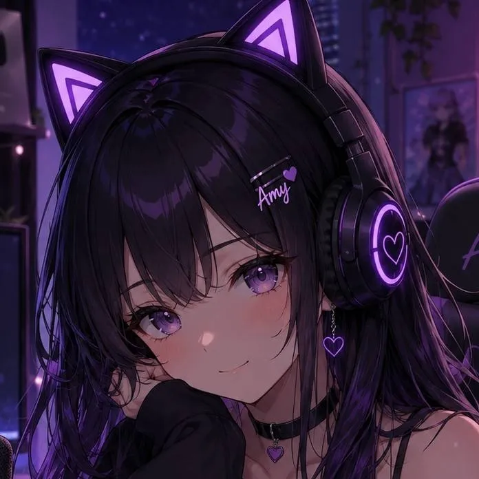 chat with ai character: amy(streamer)