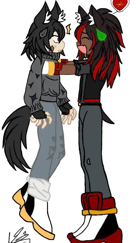 ai character: Afrah friends background