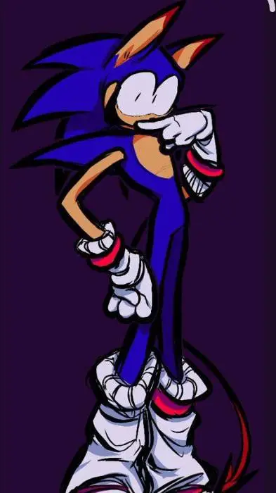 ai character: sonic rewrite  background