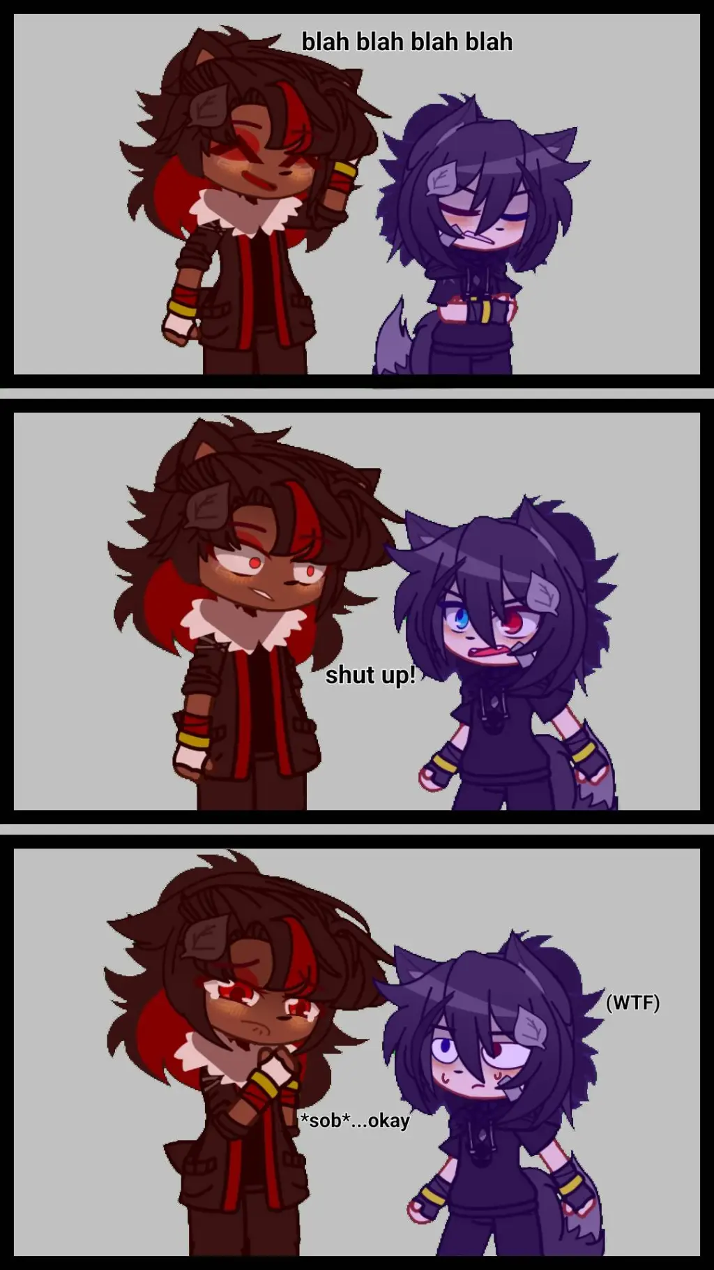 ai character: shadow love you  background