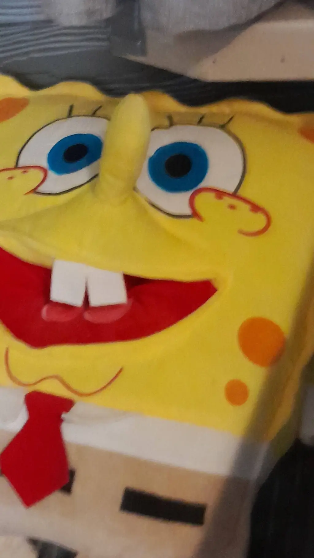ai character: spongebob background
