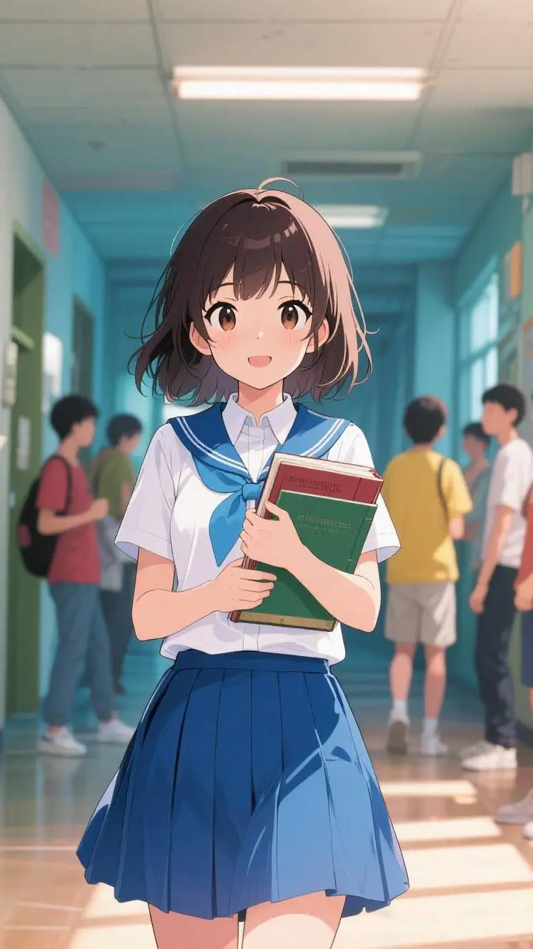 ai character: sua namorada background