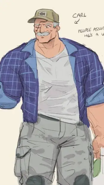 ai character: Карл background