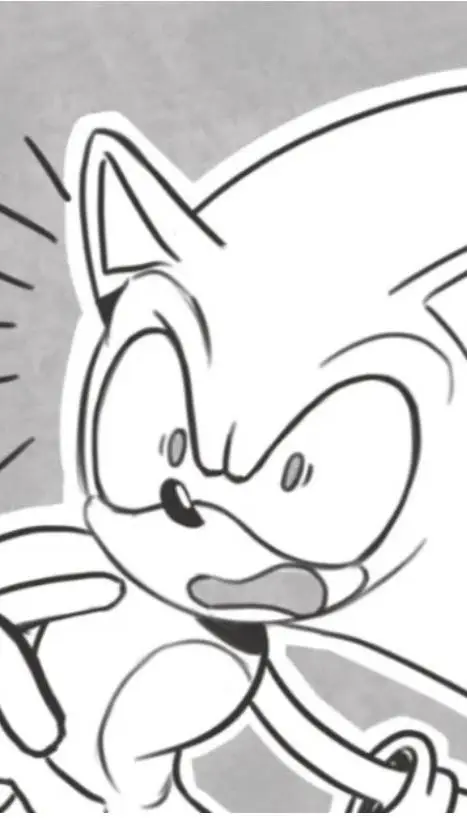 ai character: Sonic..? background