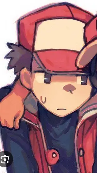 ai character: red ( pokémon) background