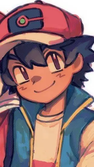 ai character: Ash ( pokémon) background