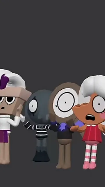 ai character: School drama.  background